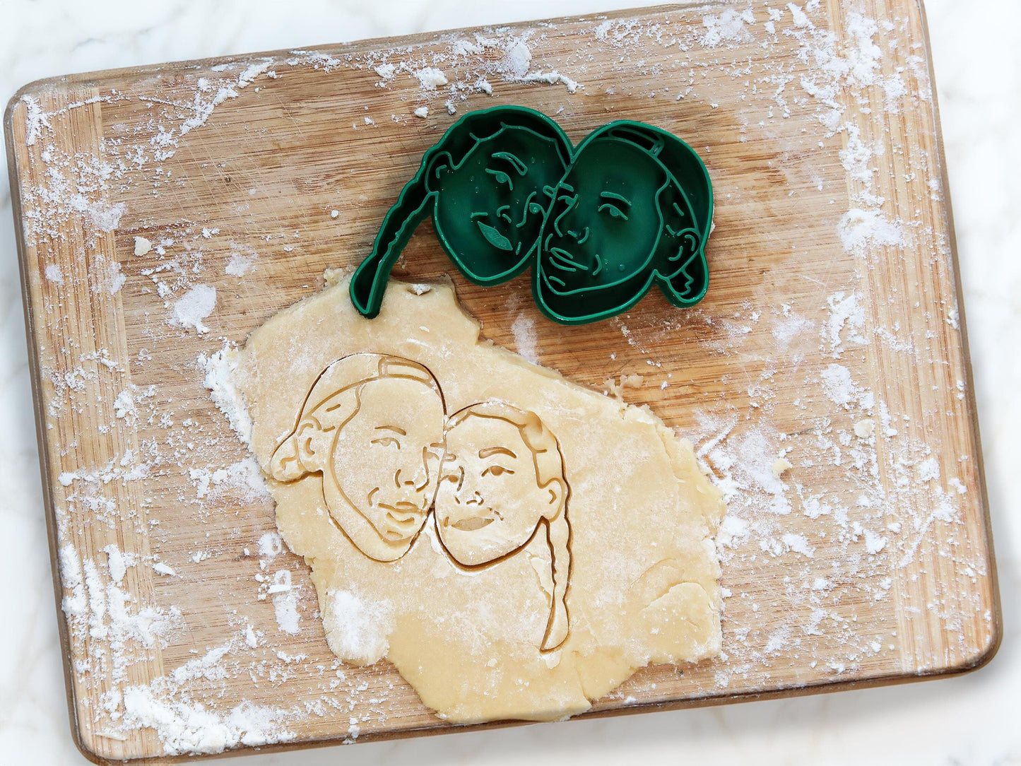 Couple Portrait Cookie Cutter